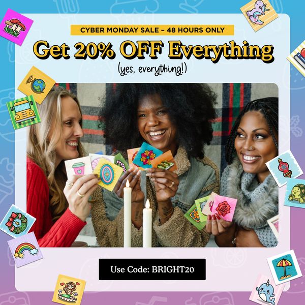 Cyber Monday — A Brighter Year ad creative