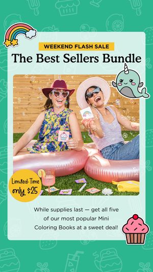 seasonal Kids & Adult Activity Books ad — A Brighter Year