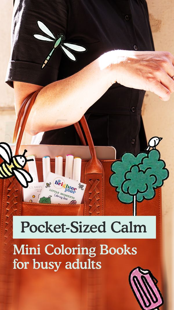 Pocket-Sized Calm Work Bag — A Brighter Year ad creative