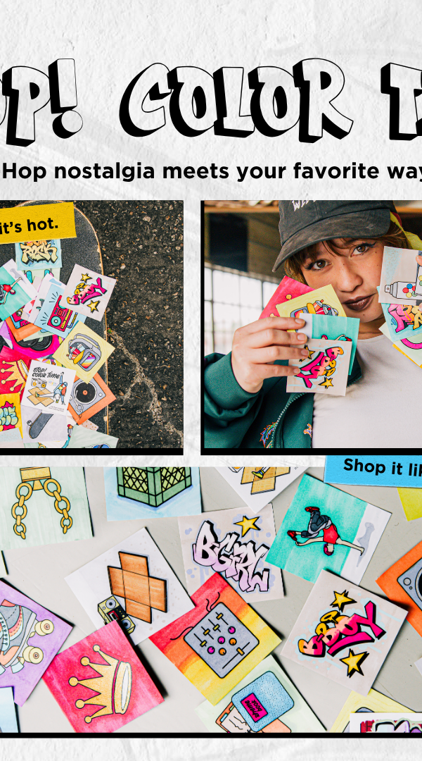 Stop! Color Time Mini Coloring Book – Launch — A Brighter Year ad creative