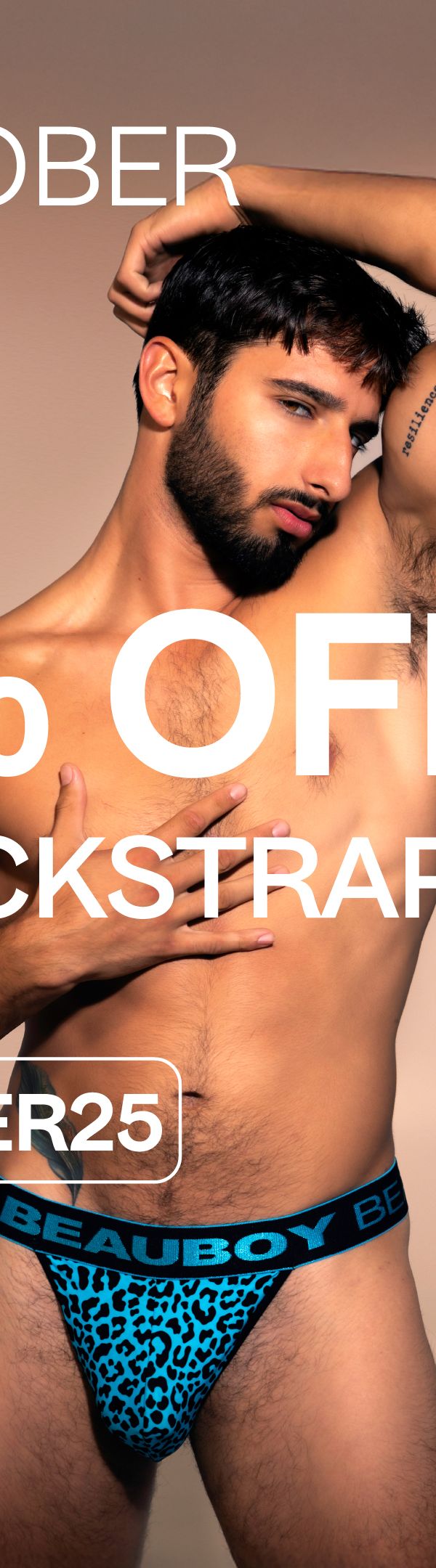 Jocktober Sale — Beauboy Meanswear ad creative