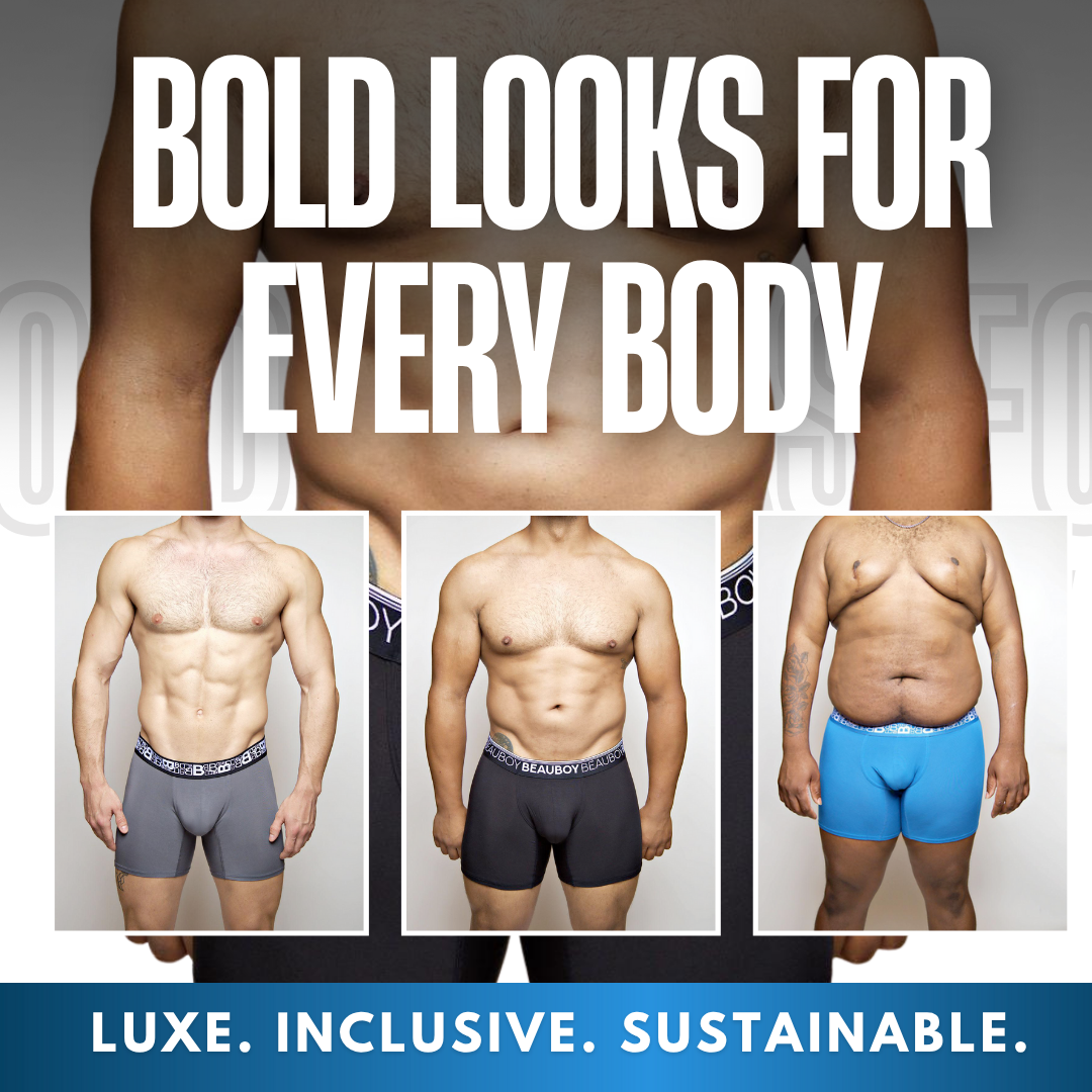 aspirational Men's Underwear & Swimwear ad creative — Beauboy Meanswear