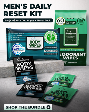 offer led Adult Body Wipes ad — DURA Cleanse