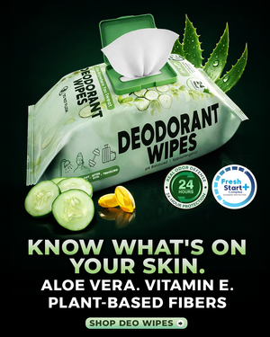 educational Adult Body Wipes ad — DURA Cleanse
