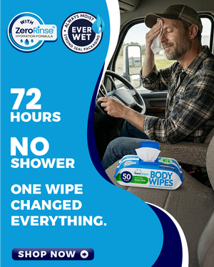 lifestyle Adult Body Wipes ad — DURA Cleanse