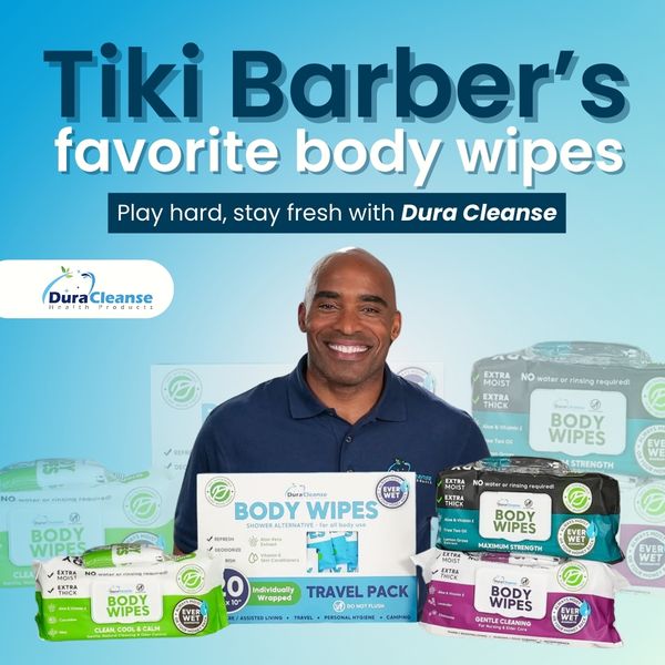 Tiki Barber – Celebrity Endorsement — DURA Cleanse ad creative