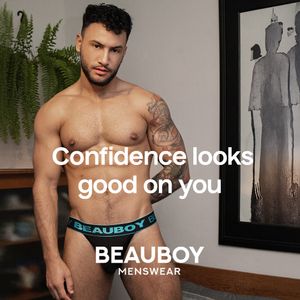 Static Men's Underwear & Swimwear ad — Beauboy Menswear