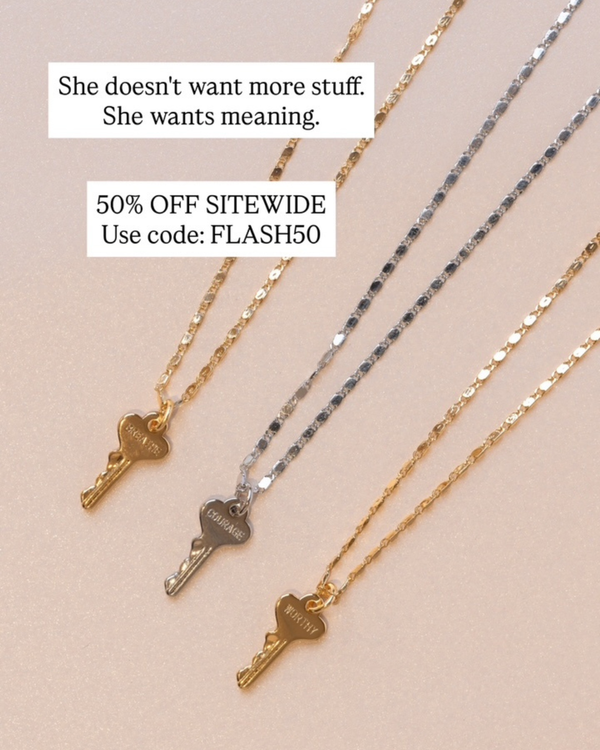 Mother’s Day — 50% Off Sitewide — The Giving Keys ad creative