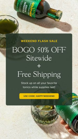 offer led Plant-Based Herbal Tonics ad — Goldthread