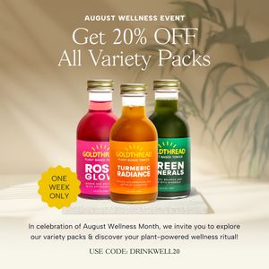 seasonal Plant-Based Herbal Tonics ad — Goldthread