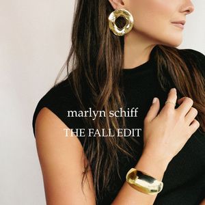 editorial Women's Fashion Jewelry ad — Marlyn Schiff