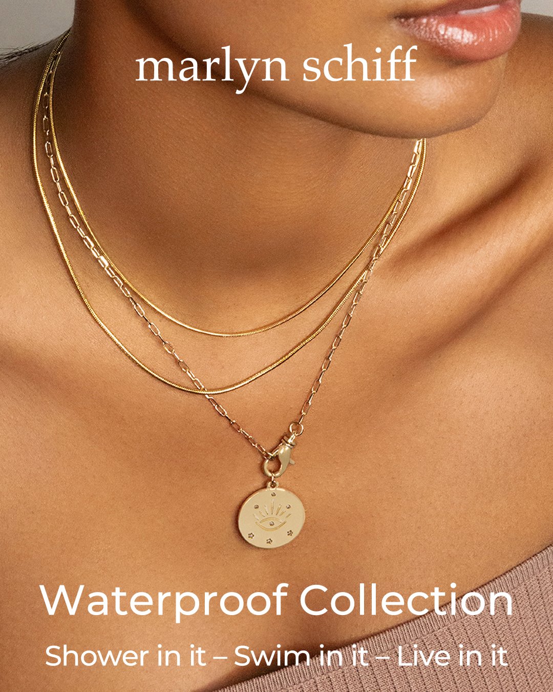 product demo Women's Fashion Jewelry ad creative — Marlyn Schiff