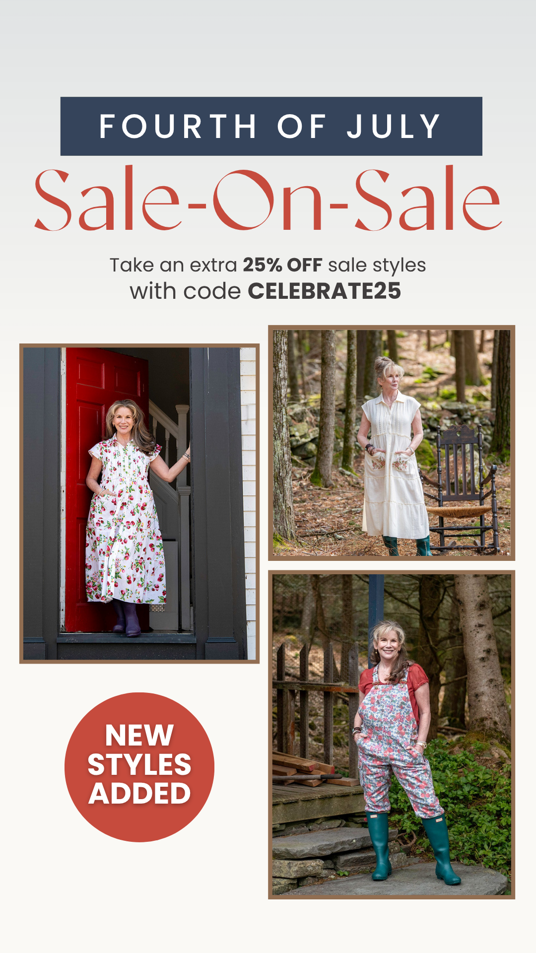 seasonal Women's Apparel – Romantic & Prairie-Inspired ad creative — Modern Prairie