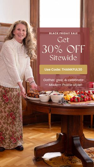 seasonal Women's Apparel – Romantic & Prairie-Inspired ad — Modern Prairie