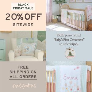 seasonal Nursery Wallpaper & Children's Room Decor ad — Modified Tot