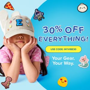 offer led Kids' Customizable Patches & Accessories ad — Patchumz