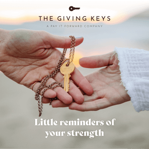 product demo Inspirational Word Jewelry ad — The Giving Keys