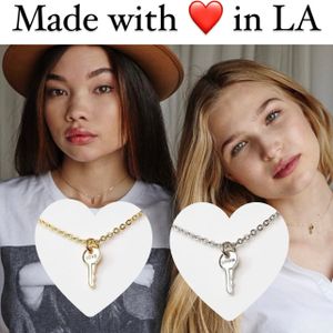 brand story Inspirational Word Jewelry ad — The Giving Keys