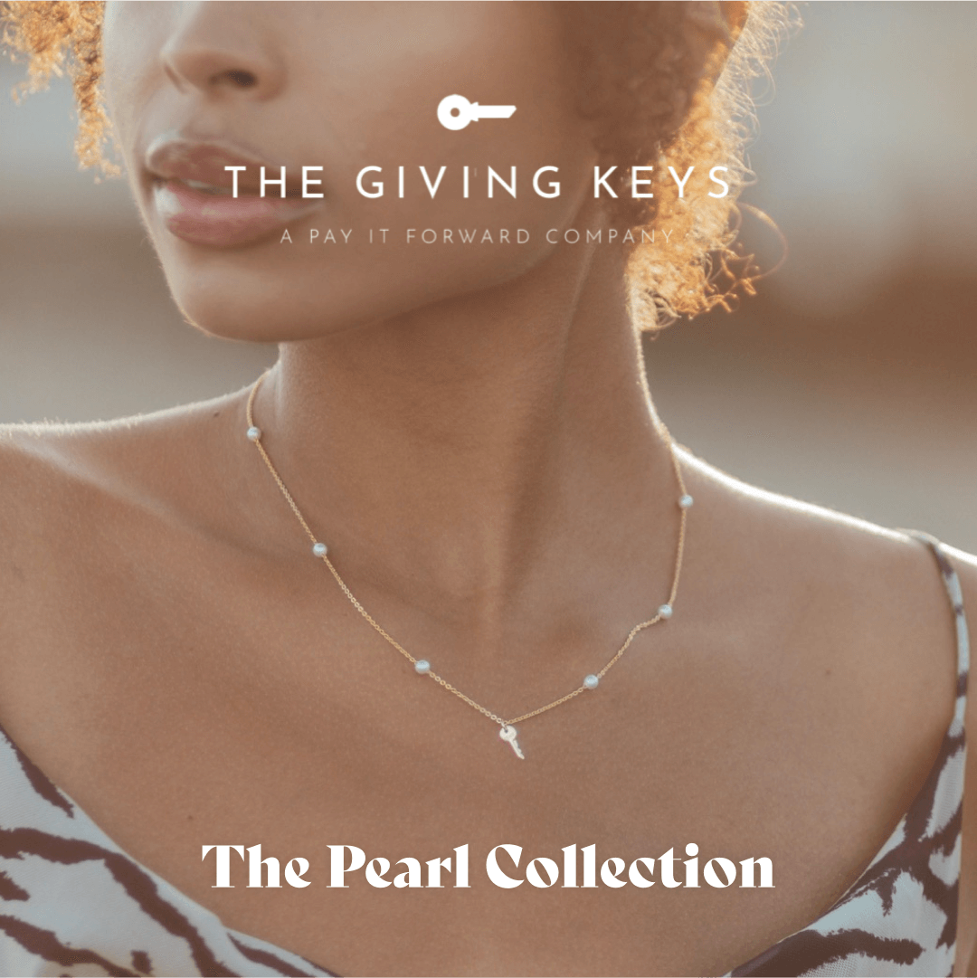 product demo Inspirational Word Jewelry ad creative — The Giving Keys
