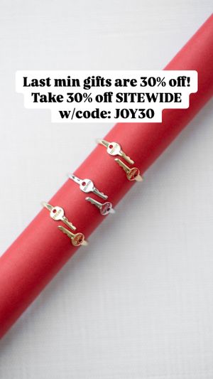 offer led Inspirational Word Jewelry ad — The Giving Keys