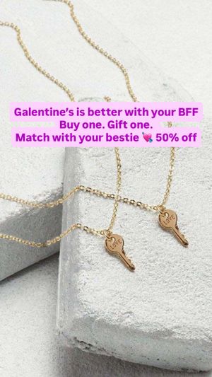 seasonal Inspirational Word Jewelry ad — The Giving Keys