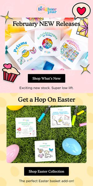 February New Releases — Brighter Year email