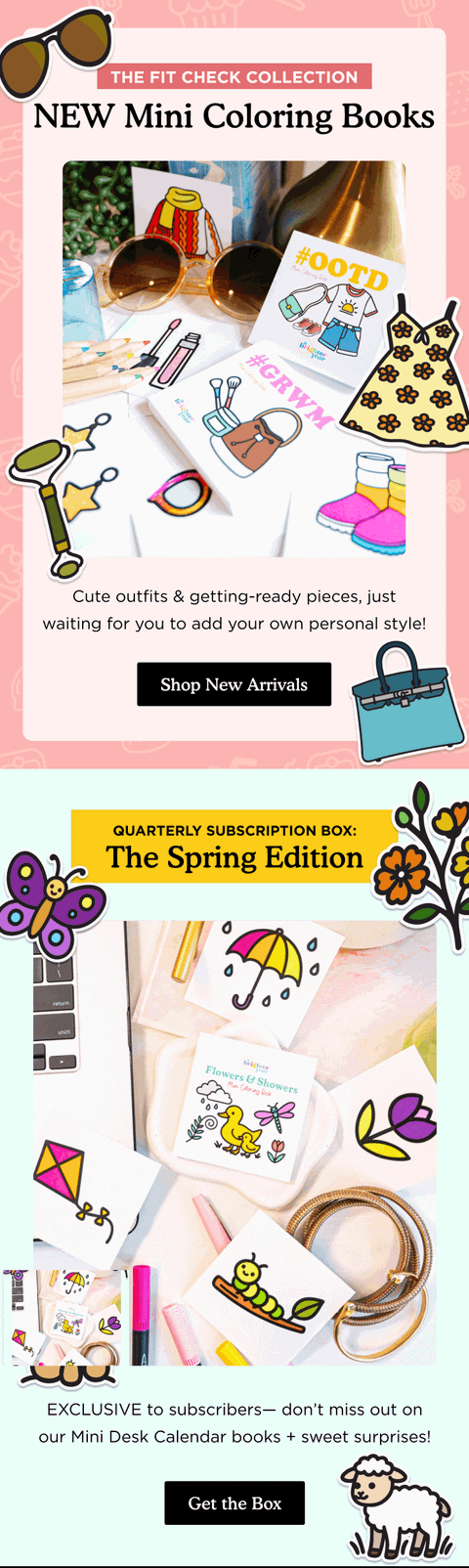 Fit Check Spring Collection — A Brighter Year email