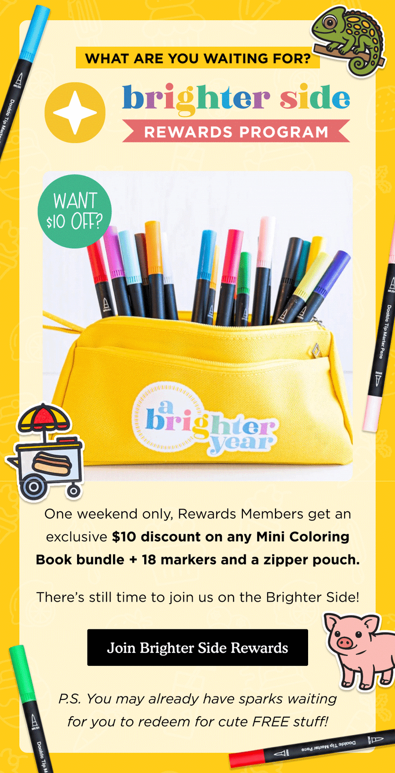 Nurture email — Join Brighter Side Rewards by Brighter Year