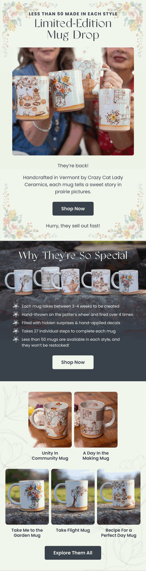 Limited-Edition Mug Drop — Modern Prairie email