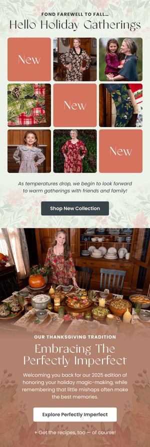 Holiday Gatherings Collection — Glim email