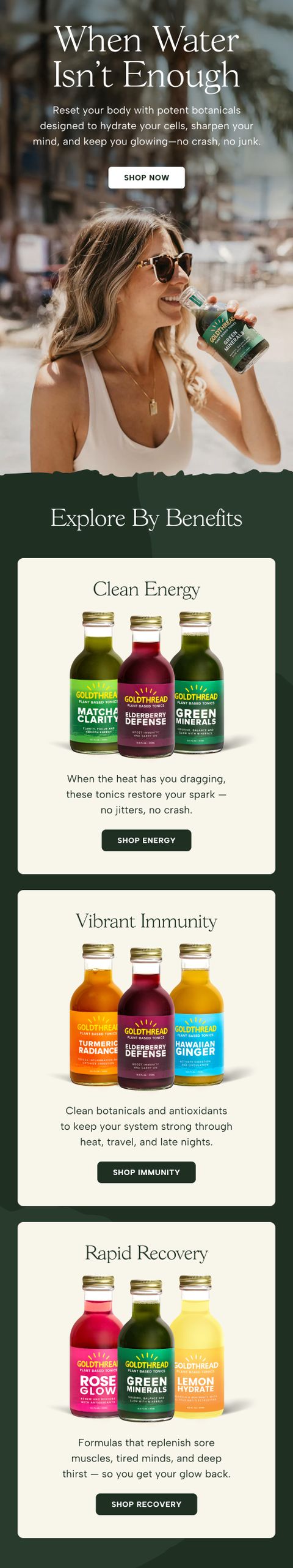 Hydrate Deep Shine Bright Summer — Goldthread email