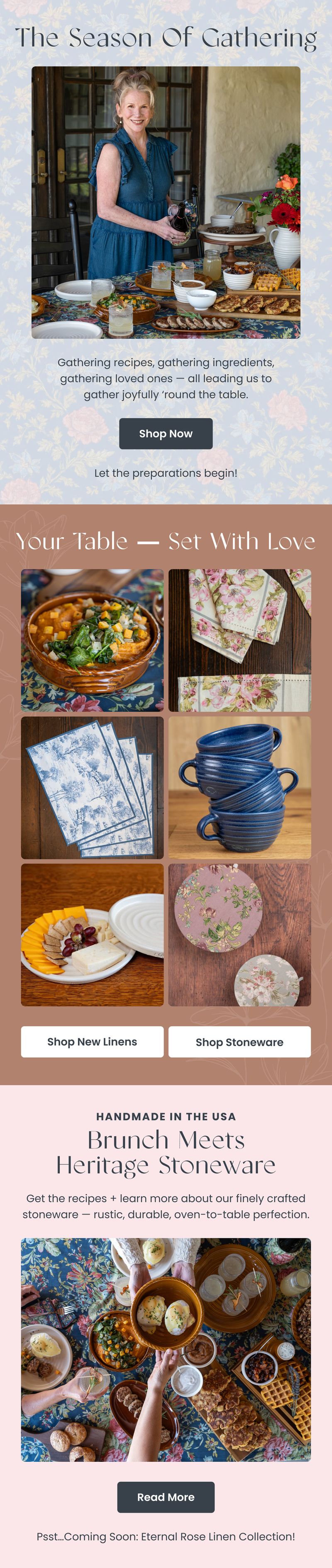 Educational email — Season Of Gathering by Modern Prairie