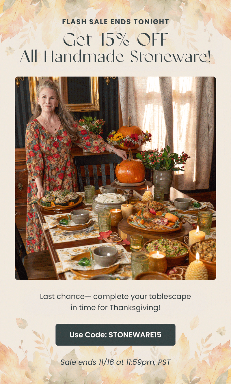 Promotional email — Flash Sale Ends Tonight by Modern Prairie