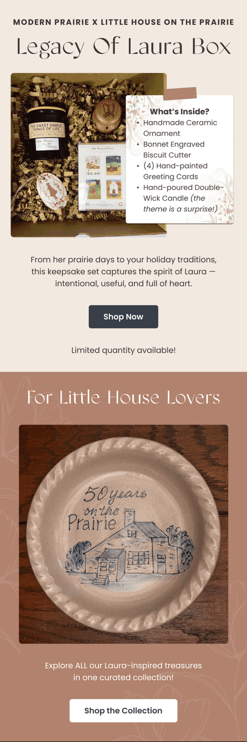 Legacy Of Laura Box — Modern Prairie email