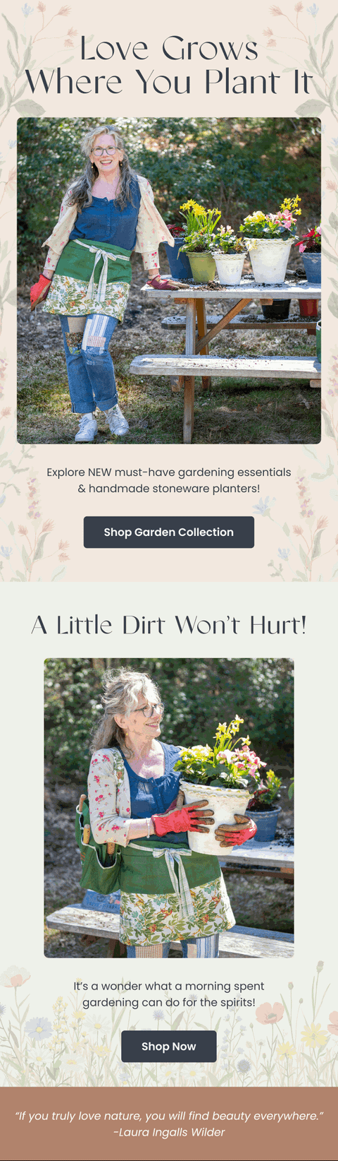 Love Grows Where You Plant — Modern Prairie email
