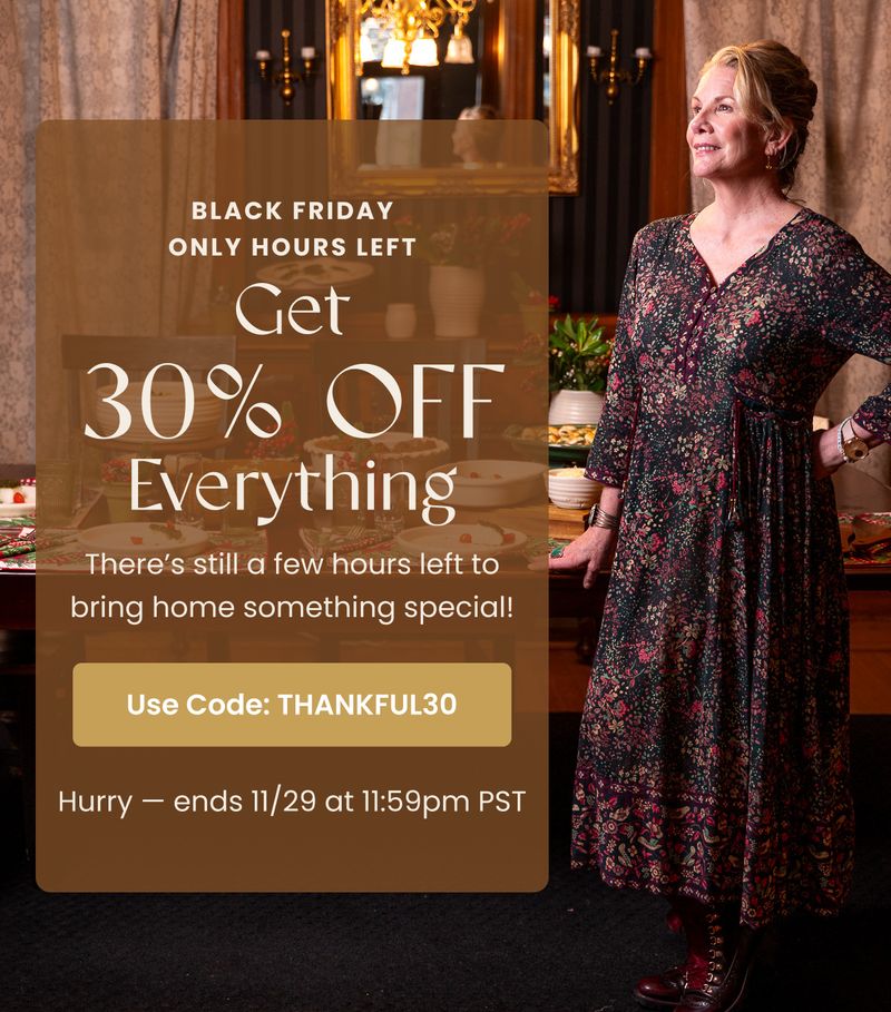 Seasonal email — Black Friday Hours Left by Modern Prairie