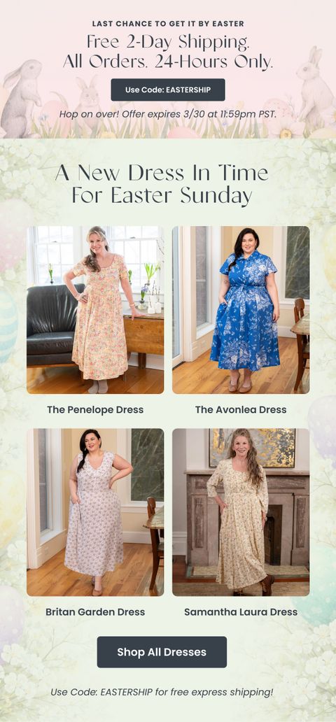 Easter Sunday Dress Sale — Modern Prairie email
