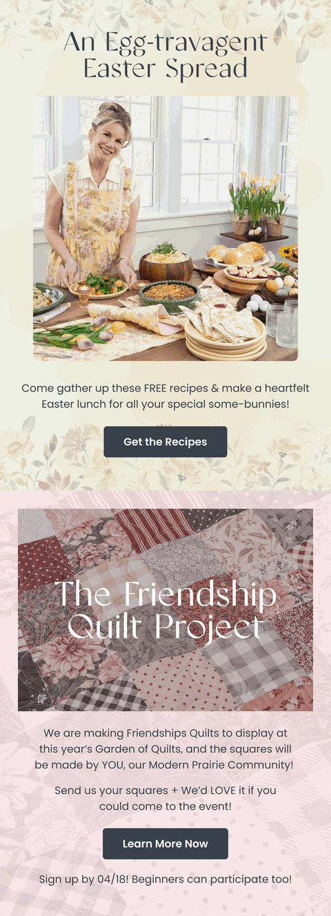 Happy Fourth Of July Holiday — Modern Prairie email