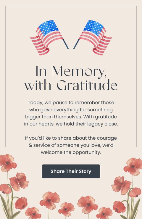In Memory With Gratitude — Modern Prairie email