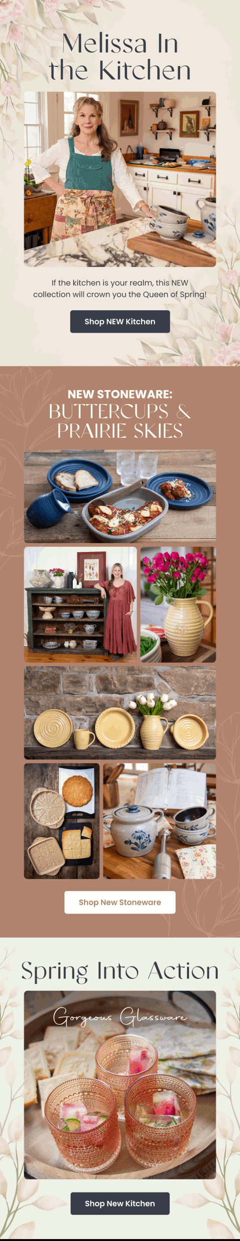 Melissa Kitchen Spring Launch — Modern Prairie email