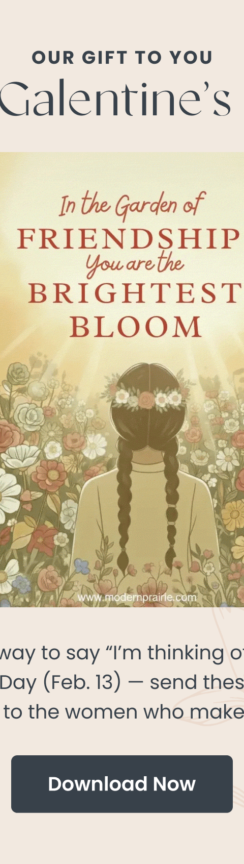 Valentine's Day Gift — Modern Prairie email