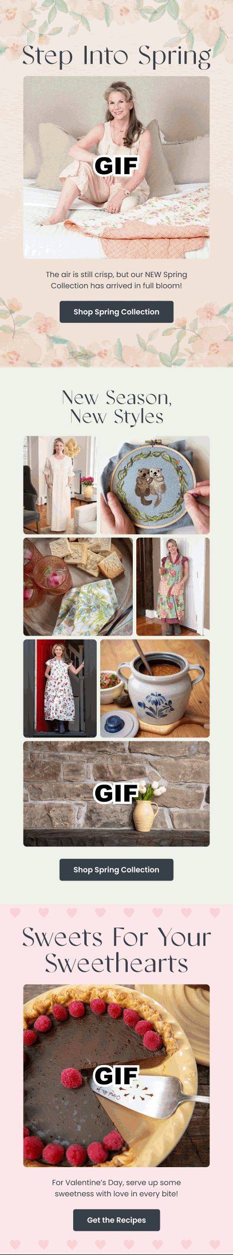Welcome Series email — Fat Quarter Fumble Course by Modern Prairie