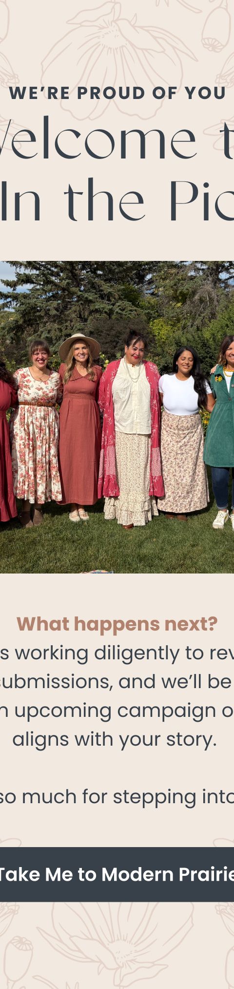 Welcome To Get In The Picture — Modern Prairie email