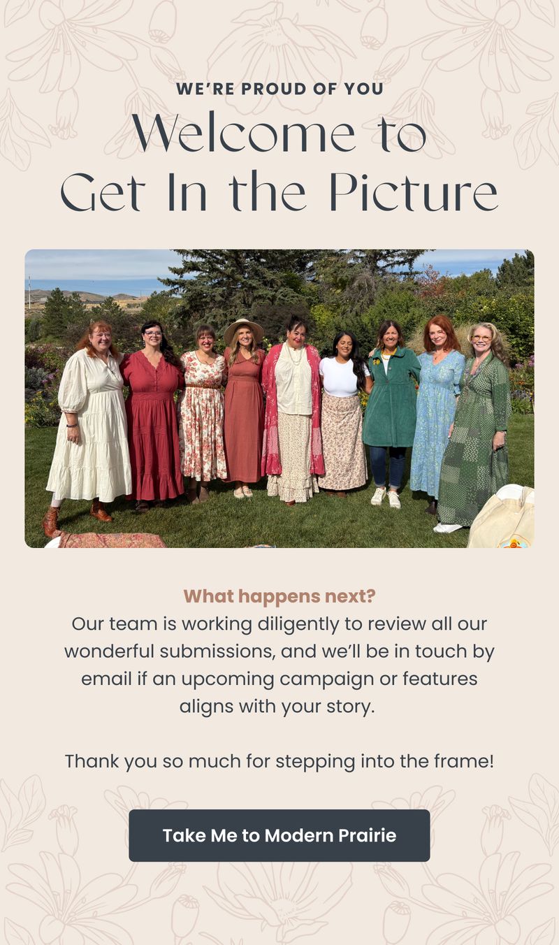 Welcome Series email — Welcome To Get In The Picture by Modern Prairie